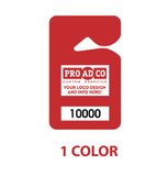 Custom Hang Tag 3" X 4.75" - 500 count