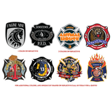 Custom Reflective Decals 11.5" X 11.5" - 12 count