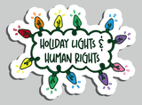 Christmas - Holiday - Human Rights Window Removable Decals