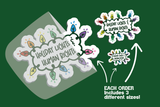 Christmas - Holiday - Human Rights Window Removable Decals