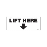 Equipment Rental Decal 2.125" X 5.5" [NWD-47] 25 count