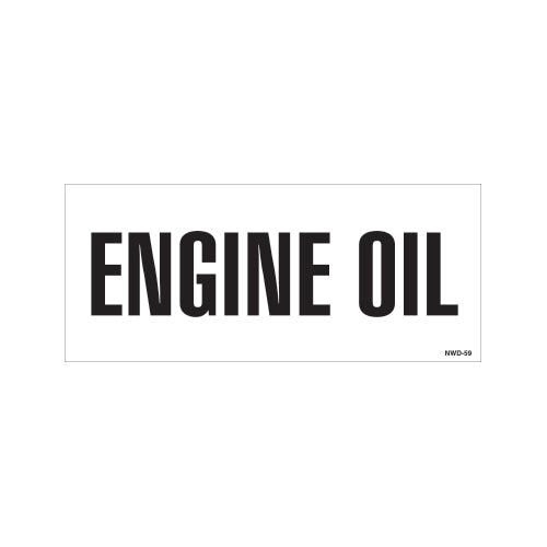 Equipment Rental Decal 2.125" X 5" [NWD-59] 25 count